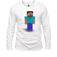 Чоловічий лонгслів Minecraft Стів (2)