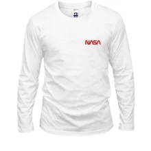 Лонгслив NASA Worm logo mini