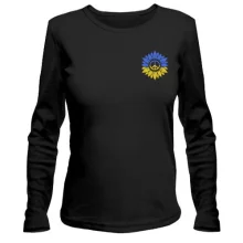 Лонгслив Подсолнух Peace Ukraine (Вышивка)
