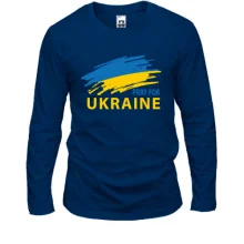 Лонгслив с надписью «Pray for Ukraine»