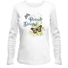 Жіночий лонгслів Private Dreams butterfly