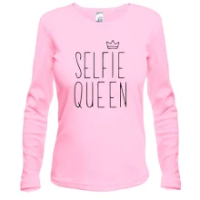 Жіночий лонгслів Selfie Queen.