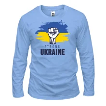 Чоловічий лонгслів Strong Ukraine