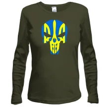 Лонгслив "Череп с гербом"