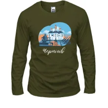 Лонгслив с видами Чернигова
