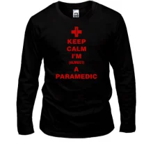Лонгслив "Keep calm I'm a paramedic"
