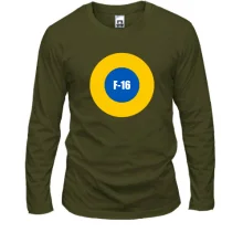 Лонгслив "Ukrainian air force F-16"