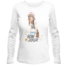 Лонгслив bon jour
