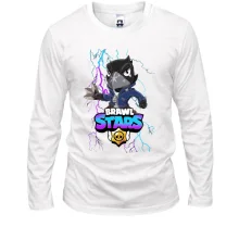 Чоловічий лонгслів з Вороном (Brawl Stars)