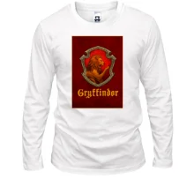 Чоловічий лонгслів з гербом Gryffindor (Harry Potter)