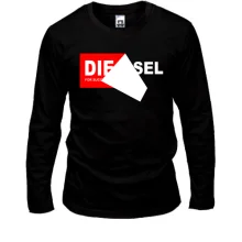 Лонгслив с надписью Diesel