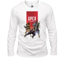 Лонгслив с постером игры Apex - legends