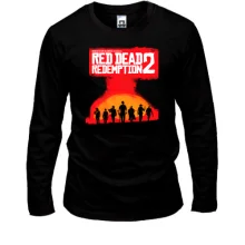 Лонгслив с постером к Red Dead Redemption 2