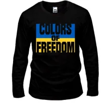 Лонгслив с принтом COLORS OF FREEDOM