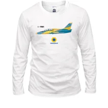 Лонгслив с самолётом "Ukrainian air force"