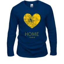 Лонгслив с сердцем "Home Львов"