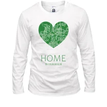 Лонгслив с сердцем "Home Винница"