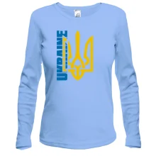 Лонгслив с тризубом "Ukraine"