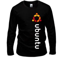 Чоловічий лонгслів ubuntu. Men.