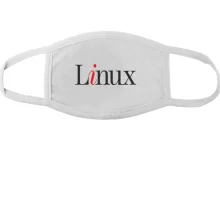Тканинна маска для обличчя Linux