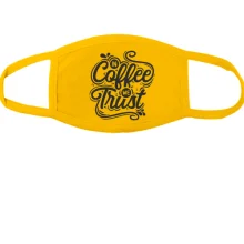 Тканинна маска для обличчя "in Coffe we Trust"