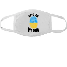 Маска с принтом "it's in my DNA"