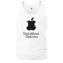 Чоловіча майка Apple - Think twice