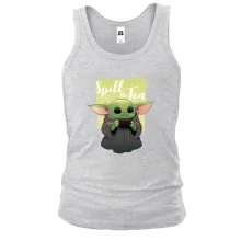Майка Baby Yoda Spill the Tea