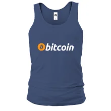 Чоловіча майка Bitcoin