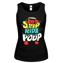 Майка Eat Sleep Ride