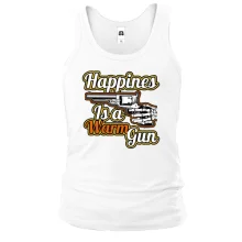Майка Happiness is a warm gun