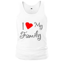 Майка I Love My Family