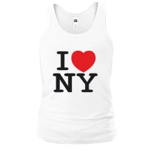 Чоловіча майка I love NY