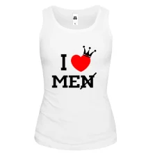 Жіноча майка I love me