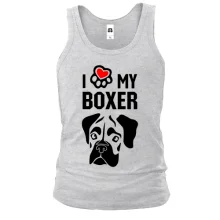 Майка I love my boxer