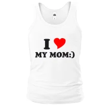 Майка I love my mom