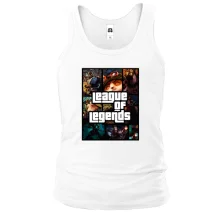 Майка League of Legends в стиле GTA