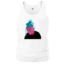 Майка Morgenstern fan artaMorgenstern with blue dreadlocks art