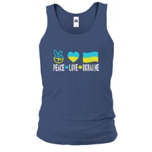 Майка Peace and love Ukraine