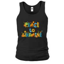 Чоловіча майка Peace for Ukraine