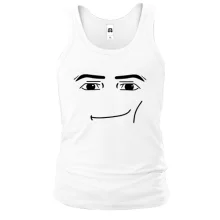 Чоловіча майка Roblox - Gigachad face