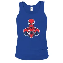 Чоловіча майка Spider-Man з білою емблемою