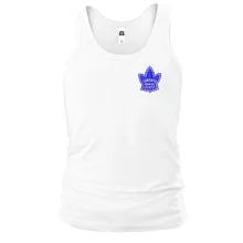 Чоловіча майка з вишитою емблемою Toronto Maple Leafs (Вишивка)