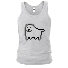 Чоловіча майка Undertale game dog (2)