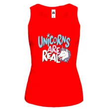 Майка Unicorns are real