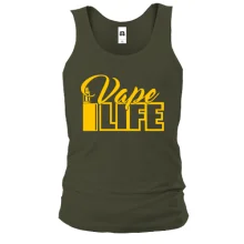 Мужская майка Vape life 2