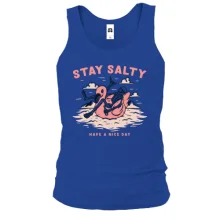 Мужская майка "Stay salty"