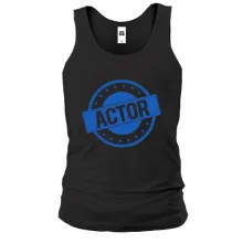 Майка для актёра с печатью "ACTOR"