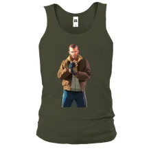 Чоловіча майка з Нико Белликом (GTA 4)
