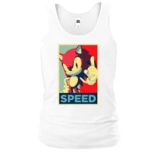 Чоловіча майка з артом Speed (Sonic)